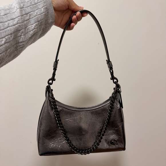 Coach Anthracite Juliet 25 Shoulder Bag & Wallet Bundle - Picture 2 of 16